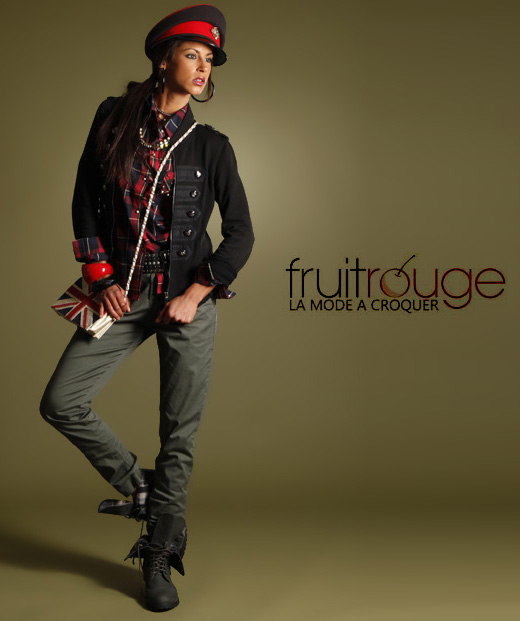 Fruitrouge total look military